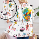 Elvis Presley Women’s Patch Pocket Cardigan – HUANNM 5549