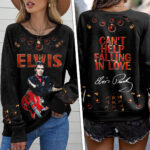 Elvis Presley Round Neck Raglan Sleeve Sweatshirt – VANDH 1585