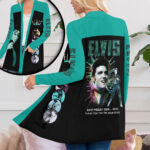 Elvis Presley Women's Patch Pocket Cardigan - VANDH 1433