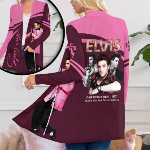 Elvis Presley Women's Patch Pocket Cardigan - VANDH 1439