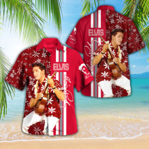 Elvis Presley 3D Hawaiian Apparel - VANDH 293