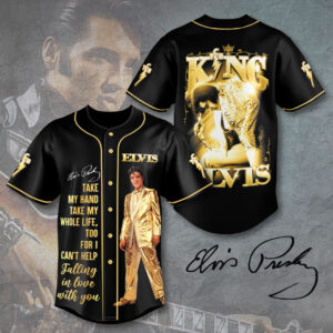 Elvis Presley Baseball Jersey - VANDH 3240