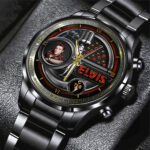 Elvis Presley Black Stainless Steel Watch - VANDH 2748