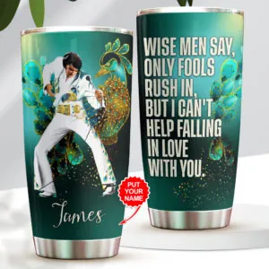 Personalized Elvis Presley Tumbler Cup - VANDH 2926