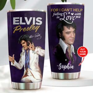 Personalized Elvis Presley Tumbler Cup - VANDH 2990