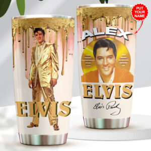 Personalized Elvis Presley Tumbler Cup - VANDH 3307