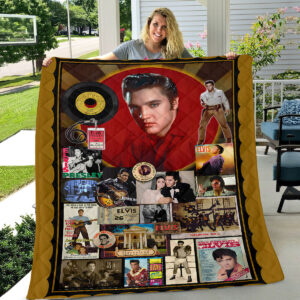 Elvis Presley Quilt Blanket - VANDH 4354