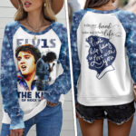 Elvis Presley Round Neck Raglan Sleeve Sweatshirt – VANDH 1503