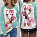 Elvis Presley Round Neck Raglan Sleeve Sweatshirt – VANDH 1505