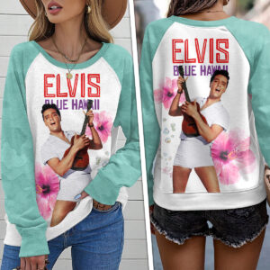 Elvis Presley Round Neck Raglan Sleeve Sweatshirt – VANDH 1505