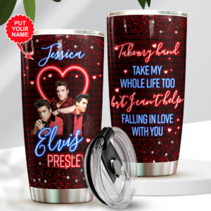 Personalized Elvis Presley Tumbler Cup - VANDH 236