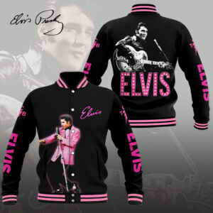 Elvis Presley Varsity Jacket – VANDH 4179