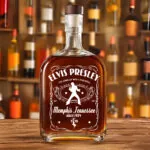 Elvis Presley 25oz Empty Whiskey Bottle - GNE4220