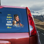 Elvis Presley Car Sticker - HUANNM 3633