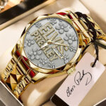 Elvis Presley Alloy Luxury Quartz Watch - GNE4215