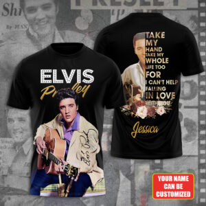 Personalized Elvis Presley 3D Apparel - GNE 530