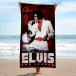 Elvis Presley Rectangle Beach Towel - HOATT 11423