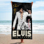 Elvis Presley Rectangle Beach Towel - HOATT 11712