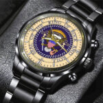 Elvis Presley Black Stainless Steel Watch - GNE 1242