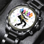 Elvis Presley Black Stainless Steel Watch - GNE 1339