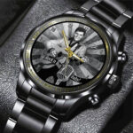 Elvis Presley Black Stainless Steel Watch - GNE 545