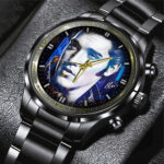 Elvis Presley Black Stainless Steel Watch - GNE 746