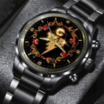 Elvis Presley Black Stainless Steel Watch - GNE 830