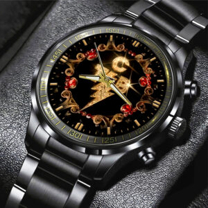 Elvis Presley Black Stainless Steel Watch - GNE 830