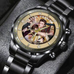 Elvis Presley Black Stainless Steel Watch - GNE NEW464