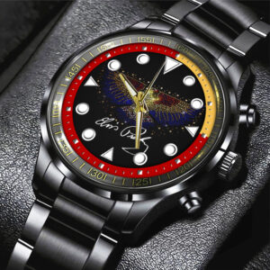Elvis Presley Black Stainless Steel Watch - HOATT 6150