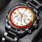 Elvis Presley Black Stainless Steel Watch - HOATT 6151