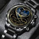 Elvis Presley Black Stainless Steel Watch - HOATT 7678
