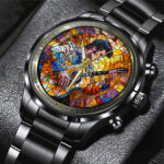Elvis Presley Black Stainless Steel Watch – TANTN 5651
