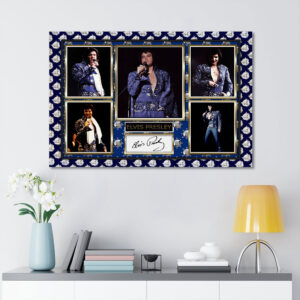 Elvis Presley Rectangle Canvas With Inner Frame - HOATT 8333