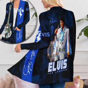 Elvis Presley Women's Patch Pocket Cardigan - HOATT 7703