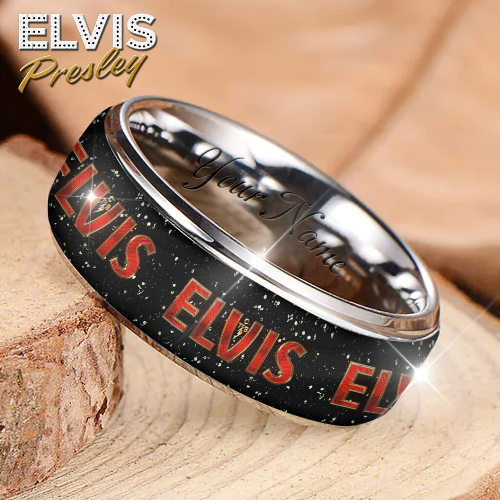 Personalized Elvis Presley Custom Alloy Ring – TANTN 14153 | Gifnestbuys