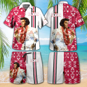 Elvis Presley 3D Hawaiian Apparel - HOATT 2383