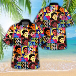 Elvis Presley 3D Hawaiian Apparel - GNE 1332