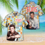 Elvis Presley 3D Hawaiian Apparel - VANDH 2964