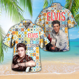 Elvis Presley 3D Hawaiian Apparel - VANDH 2964