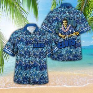 Elvis Presley 3D Hawaiian Apparel - GNE NEW467