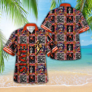 Elvis Presley 3D Hawaiian Apparel - GNE NEW470