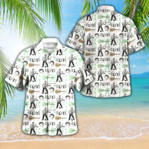 Elvis Presley 3D Hawaiian Apparel - GNE 504