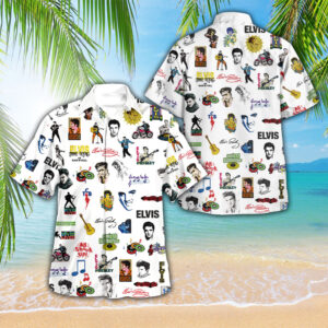 Elvis Presley 3D Hawaiian Apparel - GNE 868