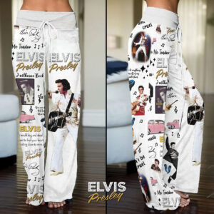 Elvis Presley High-Waisted Straight-Leg Trousers - HOATT 5884