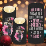 Elvis Presley Led Candle - TANTN 9237