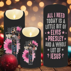 Elvis Presley Led Candle - TANTN 9237