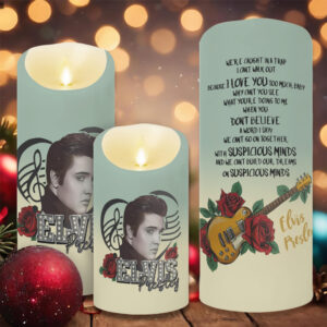 Elvis Presley Led Candle - TANTN 9238