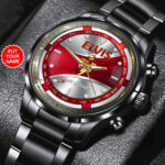 Personalized Elvis Presley Black Stainless Steel Watch - HOATT 7660