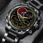 Elvis Presley Black Stainless Steel Watch - HOATT 7661